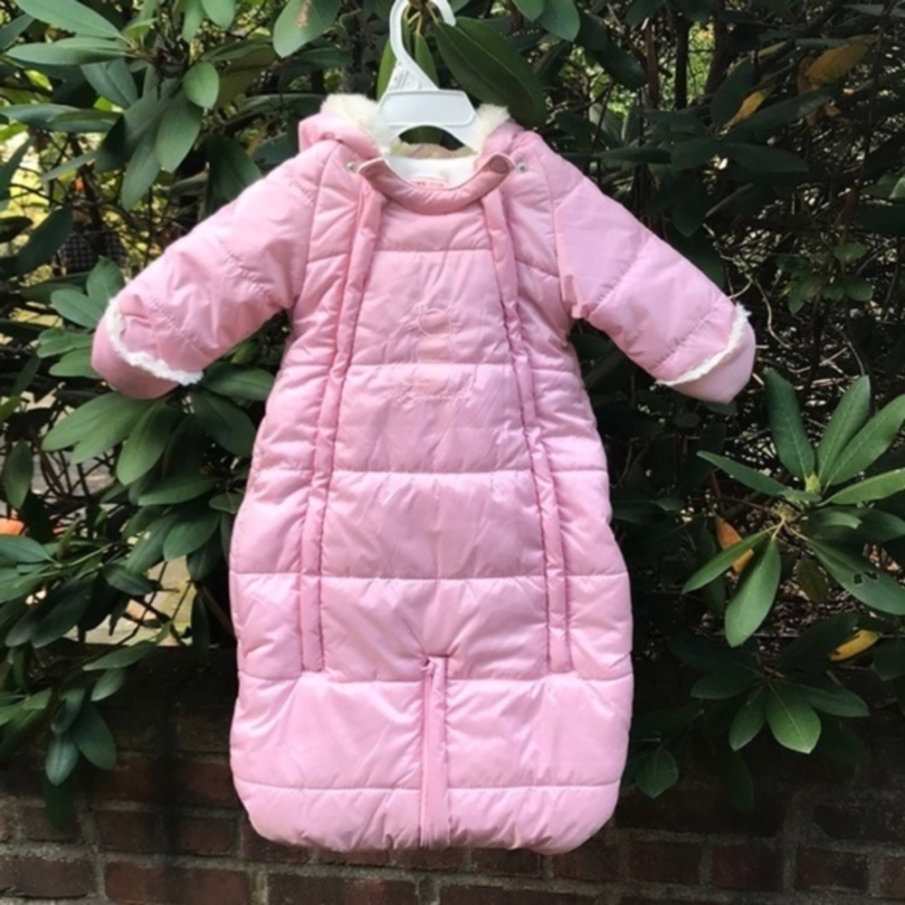 Cool Club Baby Girl Pink Jacket Pram Snowsuit *6M